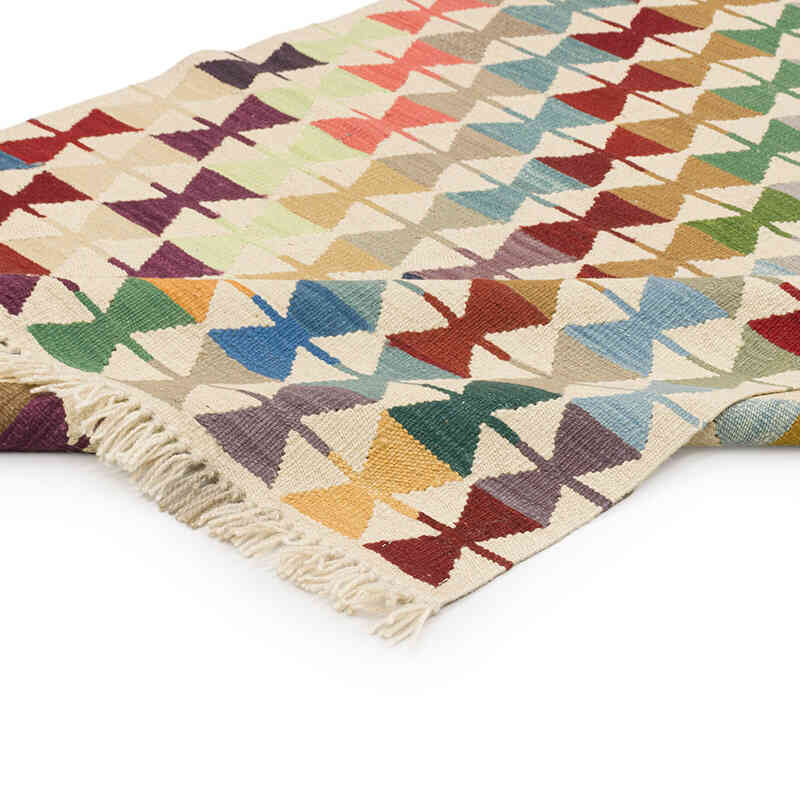 Yeni Kök Boya El Dokuma Kilim - 123 cm x 180 cm - K0074120