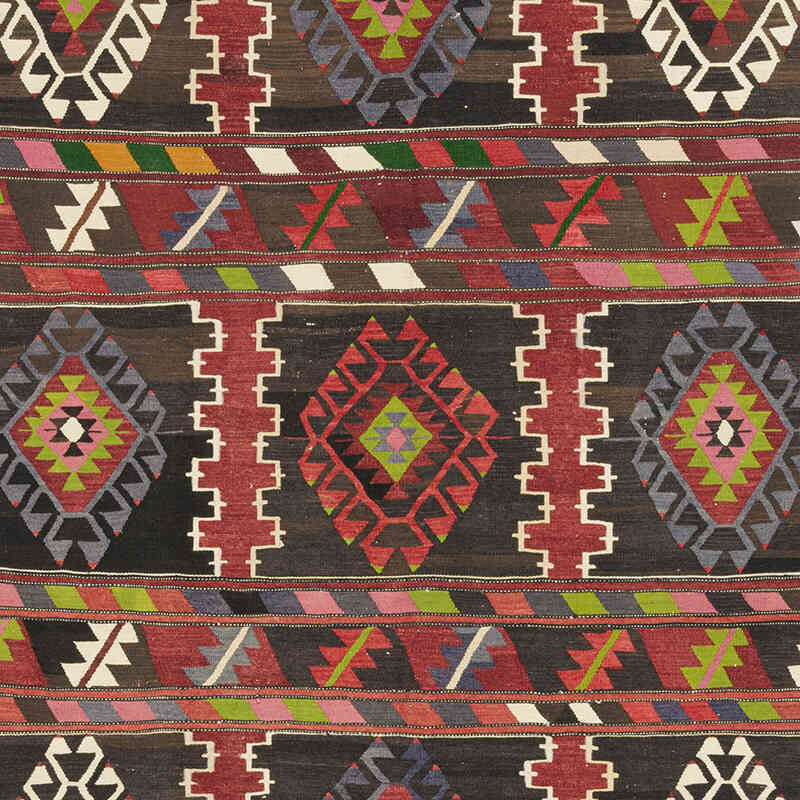 Vintage Karakecili Kilim Rug - 5' 1" x 8' 4" (61" x 100") - K0074123