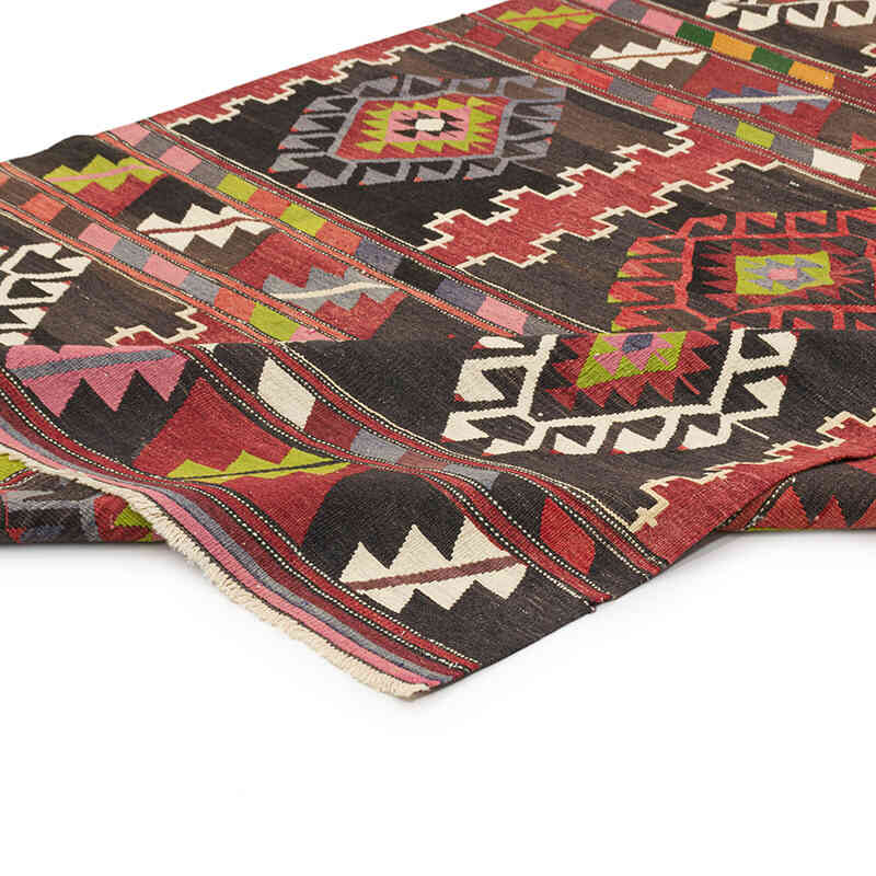 Vintage Karakecili Kilim Rug - 5' 1" x 8' 4" (61" x 100") - K0074123