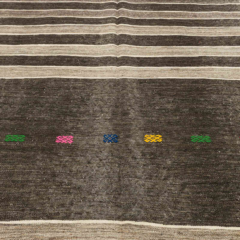 Vintage Anatolian Kilim Rug - 6' 3" x 7' 11" (75" x 95") - K0074125