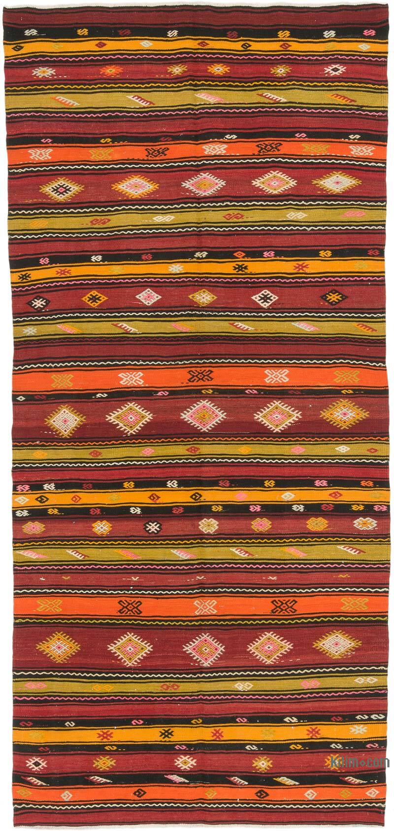 Alfombra Vintage Balikesir Kilim - 150 cm x 317 cm - K0074133