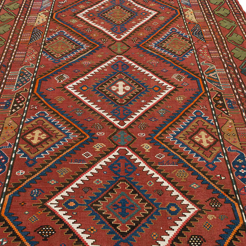 Antique Caucasian Verneh - 5' 10" x 11' 8" (70" x 140") - K0074147