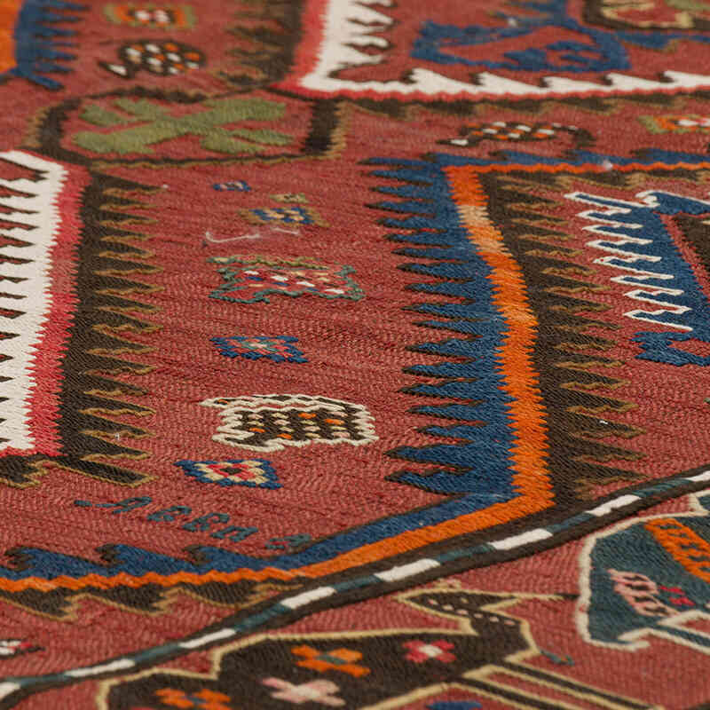 Antique Caucasian Verneh - 5' 10" x 11' 8" (70" x 140") - K0074147