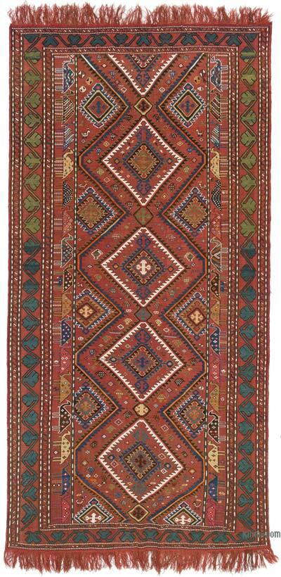 Kilim Cáucaso Antiguo Verneh - 179 cm x 355 cm