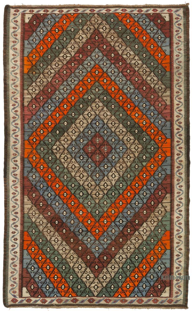 Vintage Bayburt Kilimi - 205 cm x 332 cm - K0074156