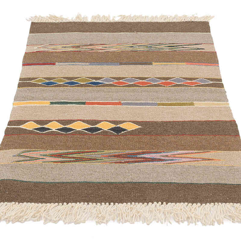New Handwoven Turkish Kilim Rug - 2' 5" x 3' 7" (29" x 43") - K0074158