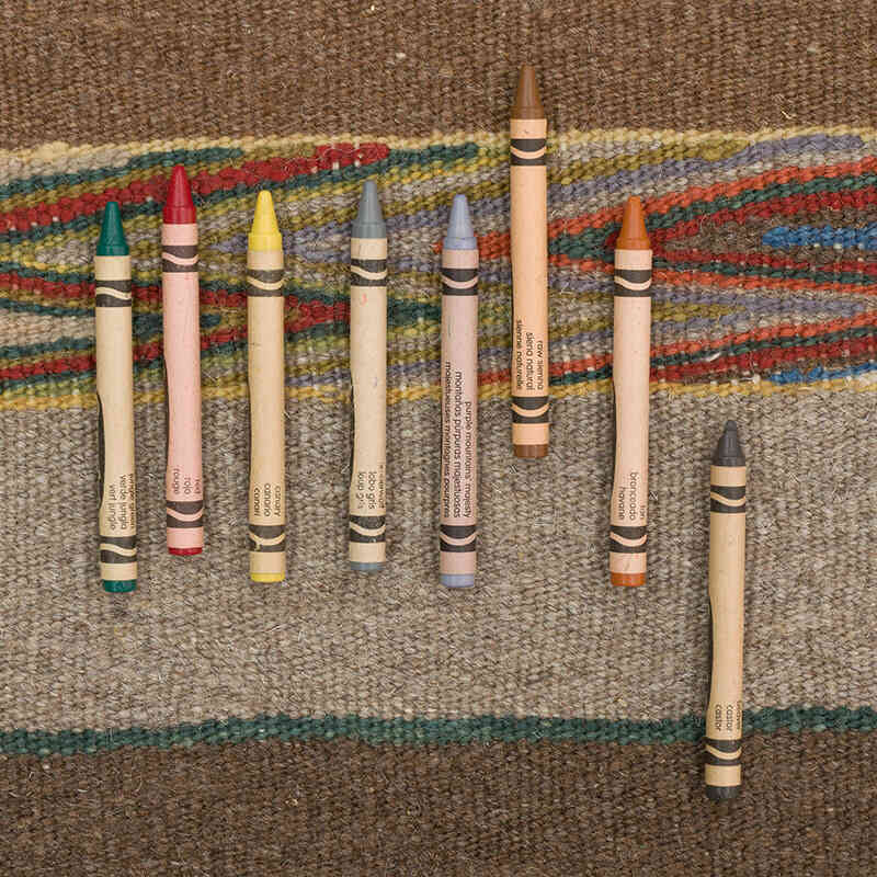 New Handwoven Turkish Kilim Rug - 2' 5" x 3' 7" (29" x 43") - K0074158