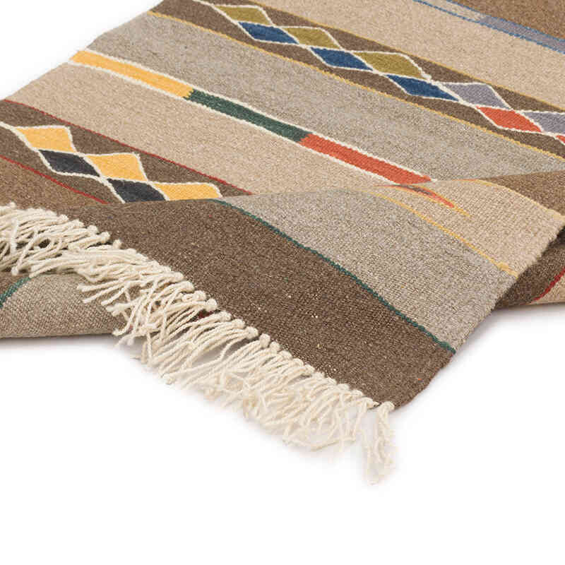 New Handwoven Turkish Kilim Rug - 2' 5" x 3' 7" (29" x 43") - K0074158