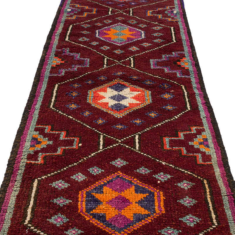 Vintage Anadolu Yolluk - 92 cm x 392 cm - K0074159