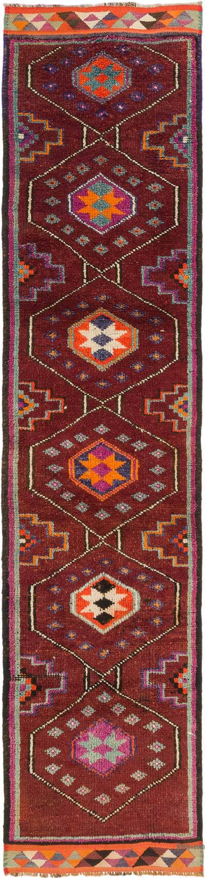 Vintage Tribal Runner Rug - 3'  x 12' 10" (36" x 154")