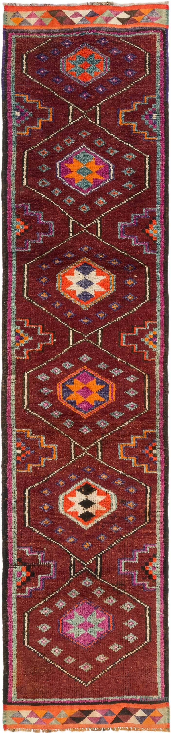 Vintage Anadolu Yolluk - 92 cm x 392 cm - K0074159