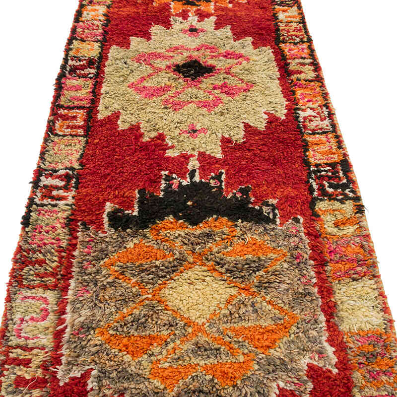 Vintage Anadolu Yolluk - 95 cm x 295 cm - K0074161