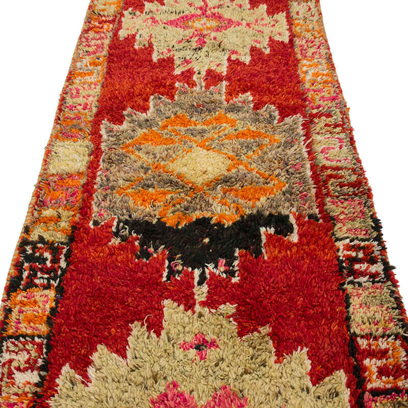 Vintage Anadolu Yolluk - 95 cm x 295 cm - K0074161
