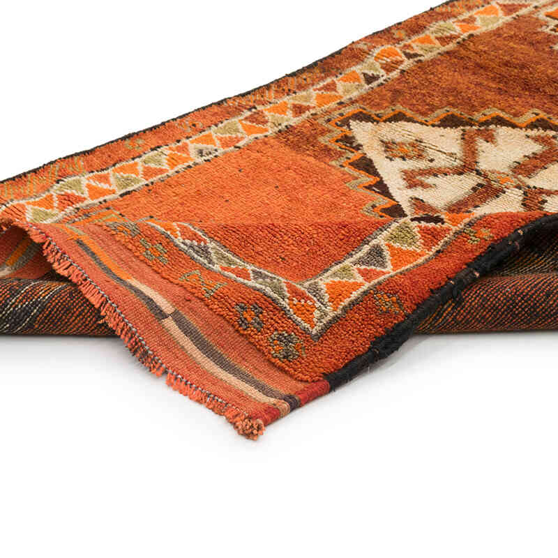Vintage Tribal Runner Rug - 3' 3" x 12' 10" (39" x 154") - K0074163