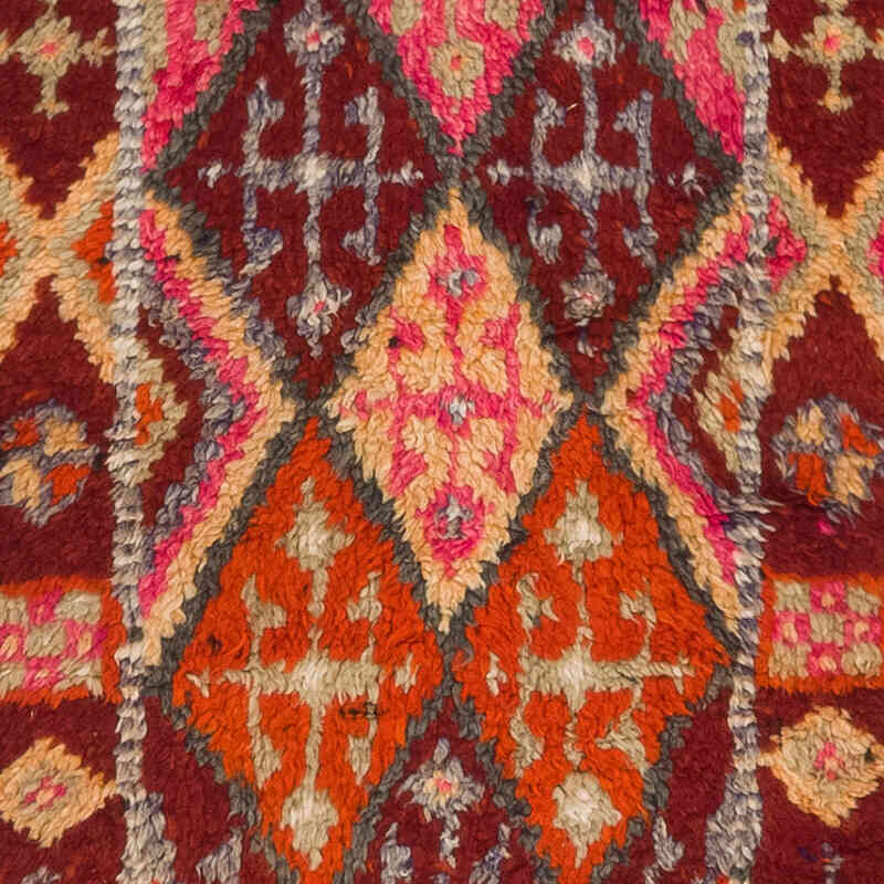 Vintage Tribal Runner Rug - 2' 11" x 11' 9" (35" x 141") - K0074164