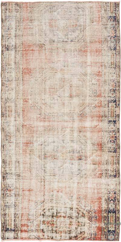 Vintage Turkish Hand-Knotted Rug - 4' 5" x 8' 11" (53" x 107")