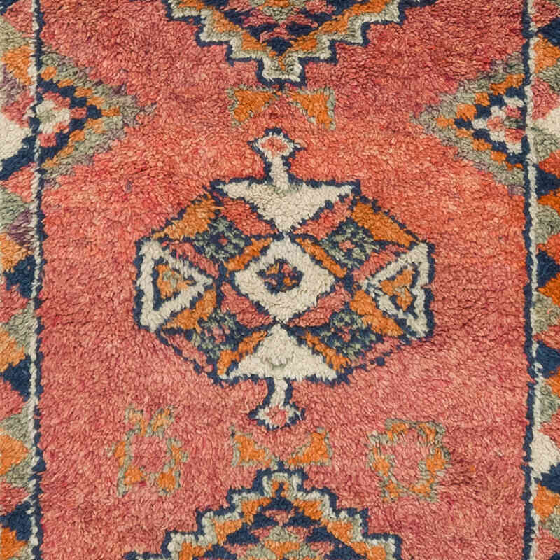 Vintage Tribal Runner Rug - 2' 11" x 11' 9" (35" x 141") - K0074173