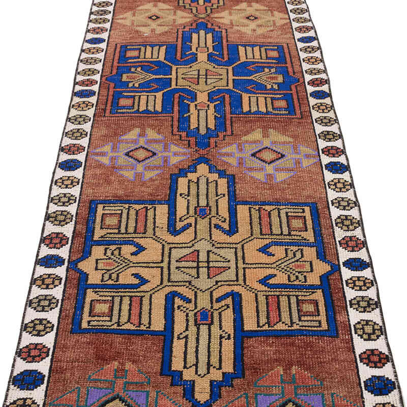 Alfombra Vintage de pasillo - 81 cm x 370 cm - K0074177