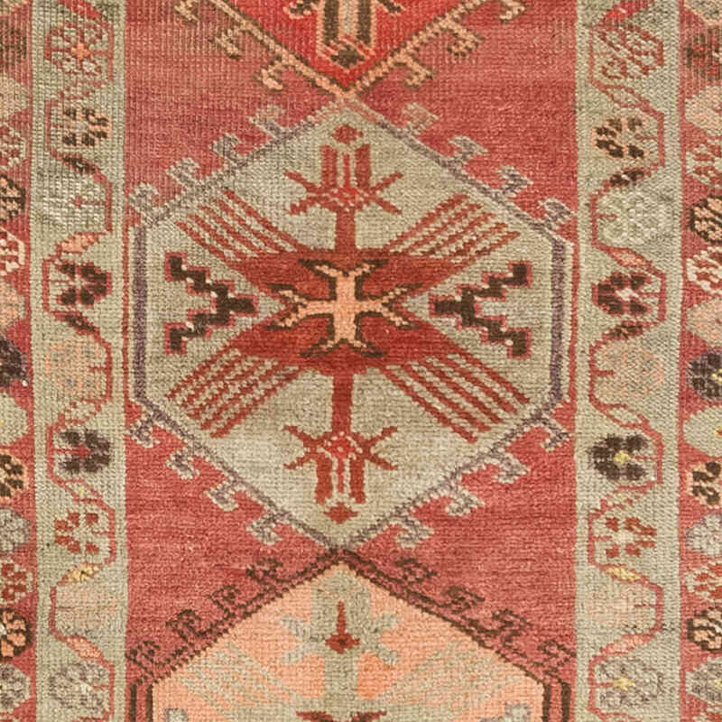 Vintage Tribal Runner Rug - 2' 8" x 13' 5" (32" x 161") - K0074178