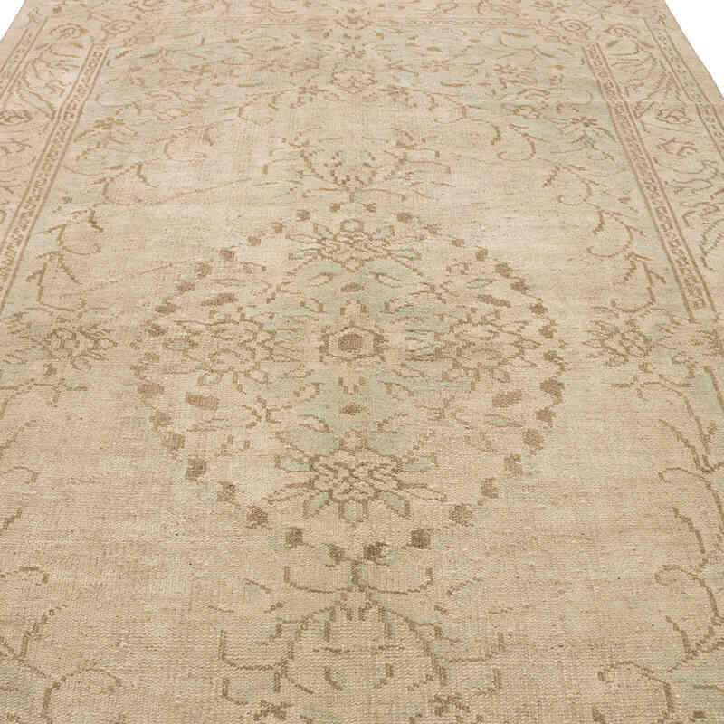 Vintage Turkish Hand-Knotted Rug - 6' 2" x 9' 7" (74" x 115") - K0074183
