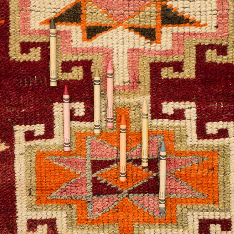 Alfombra Vintage de pasillo - 101 cm x 350 cm - K0074185
