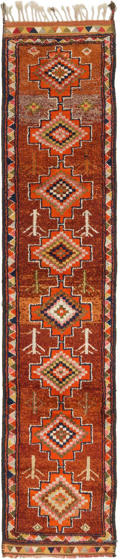 Vintage Anadolu Yolluk - 87 cm x 415 cm