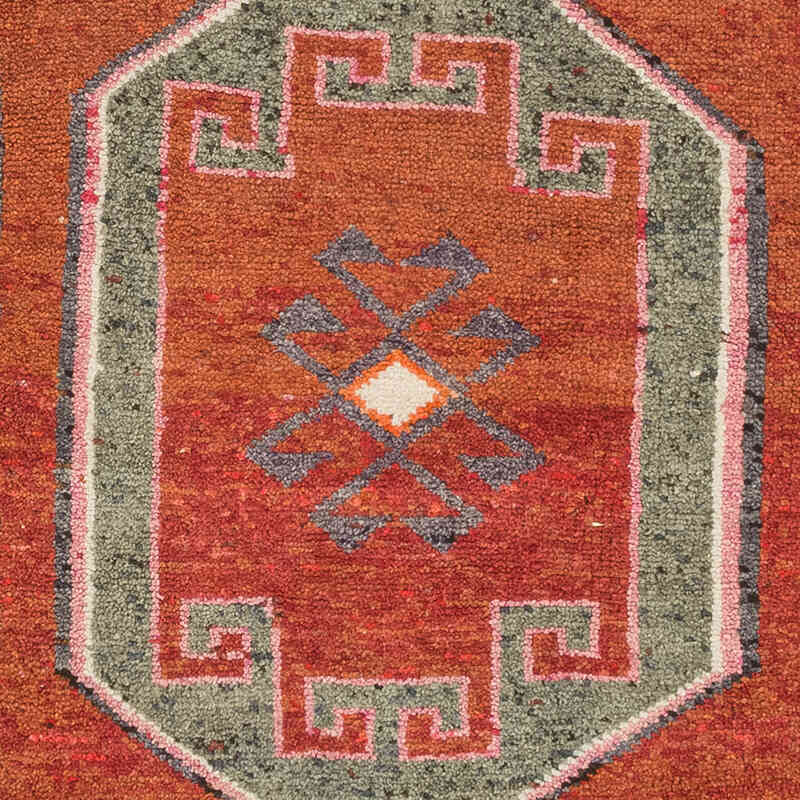 Vintage Tribal Runner Rug - 3' 7" x 12'  (43" x 144") - K0074189
