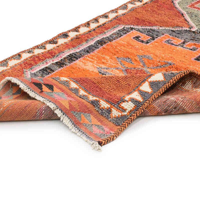 Vintage Tribal Runner Rug - 3' 7" x 12'  (43" x 144") - K0074189