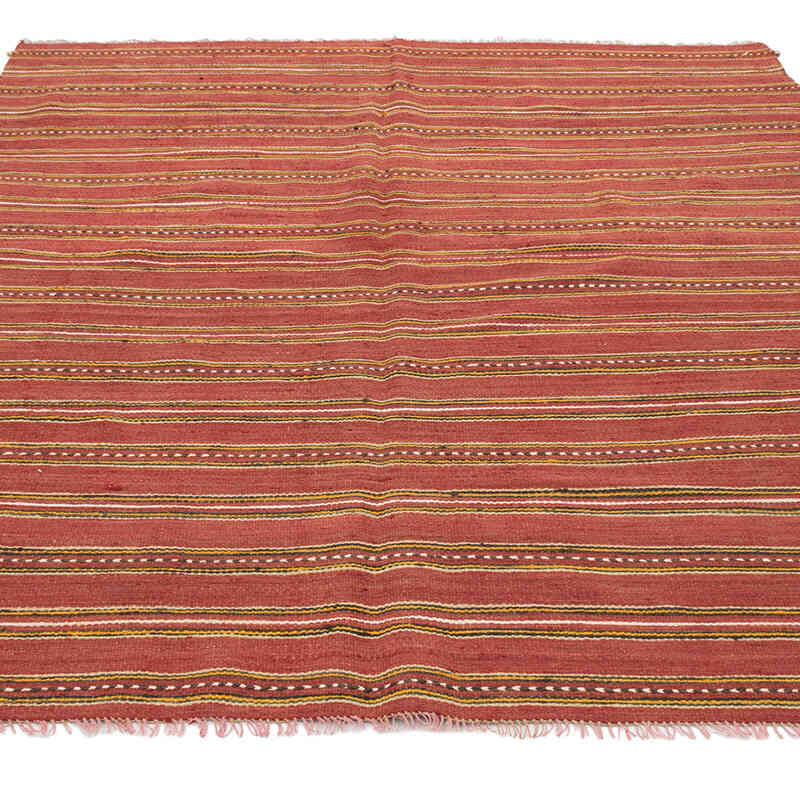 Vintage Turkish Kilim Rug - 4' 10" x 6' 1" (58" x 73") - K0074190