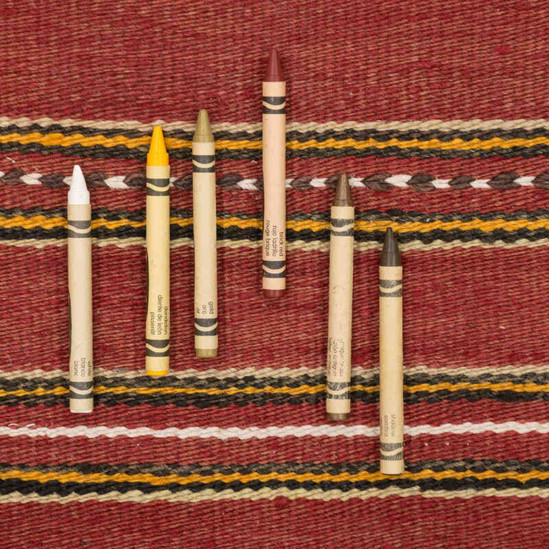 Vintage Turkish Kilim Rug - 4' 10" x 6' 1" (58" x 73") - K0074190