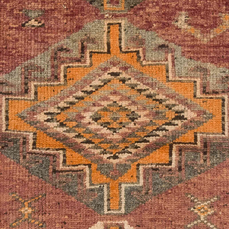 Vintage Tribal Runner Rug - 2' 11" x 10' 10" (35" x 130") - K0074194