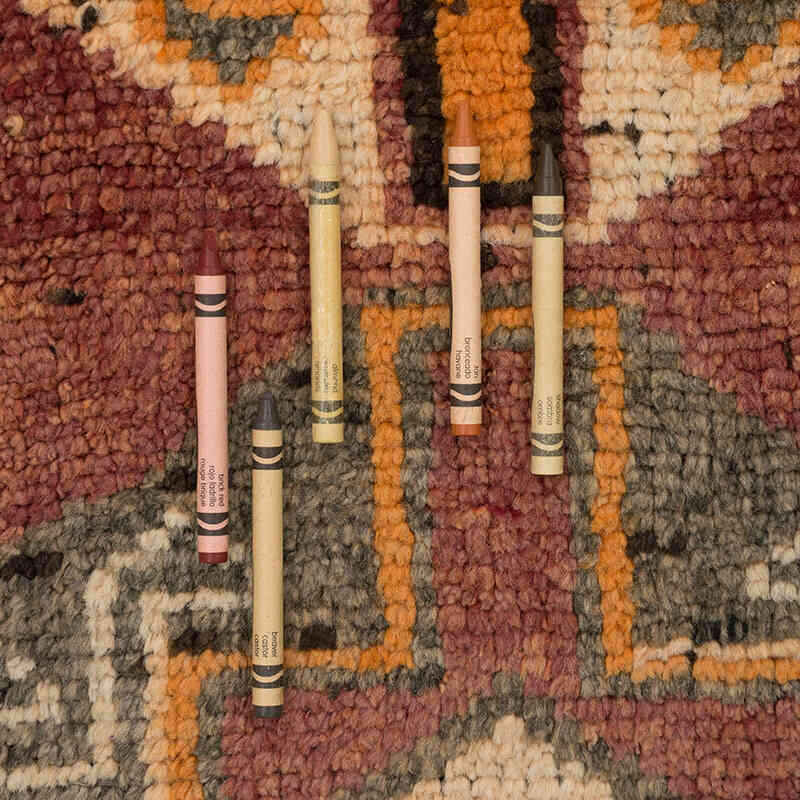 Vintage Tribal Runner Rug - 2' 11" x 10' 10" (35" x 130") - K0074194