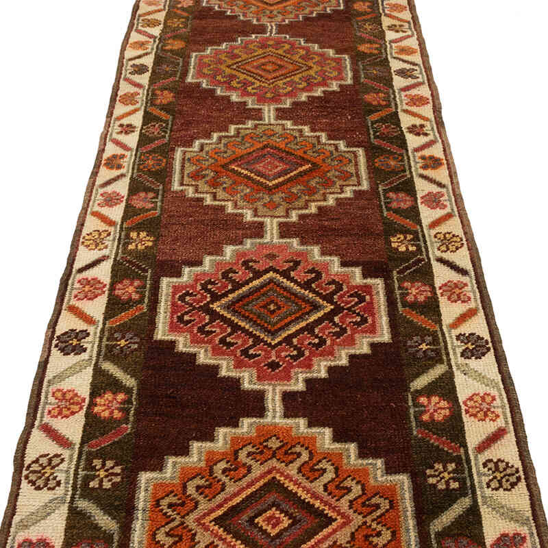 Vintage Anadolu Yolluk - 90 cm x 326 cm - K0074196
