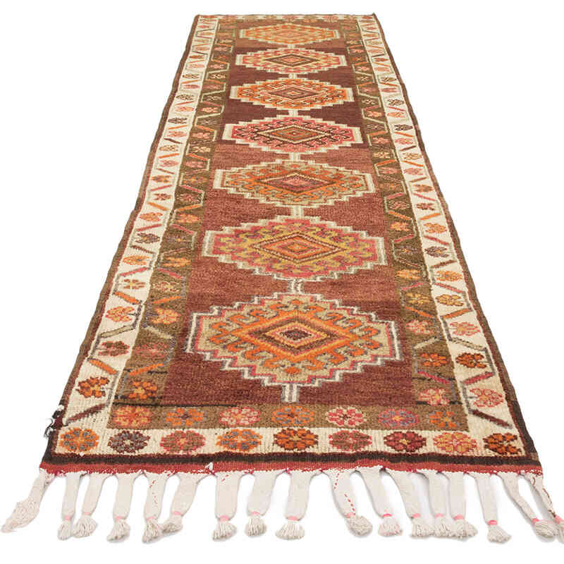 Vintage Anadolu Yolluk - 90 cm x 326 cm - K0074196