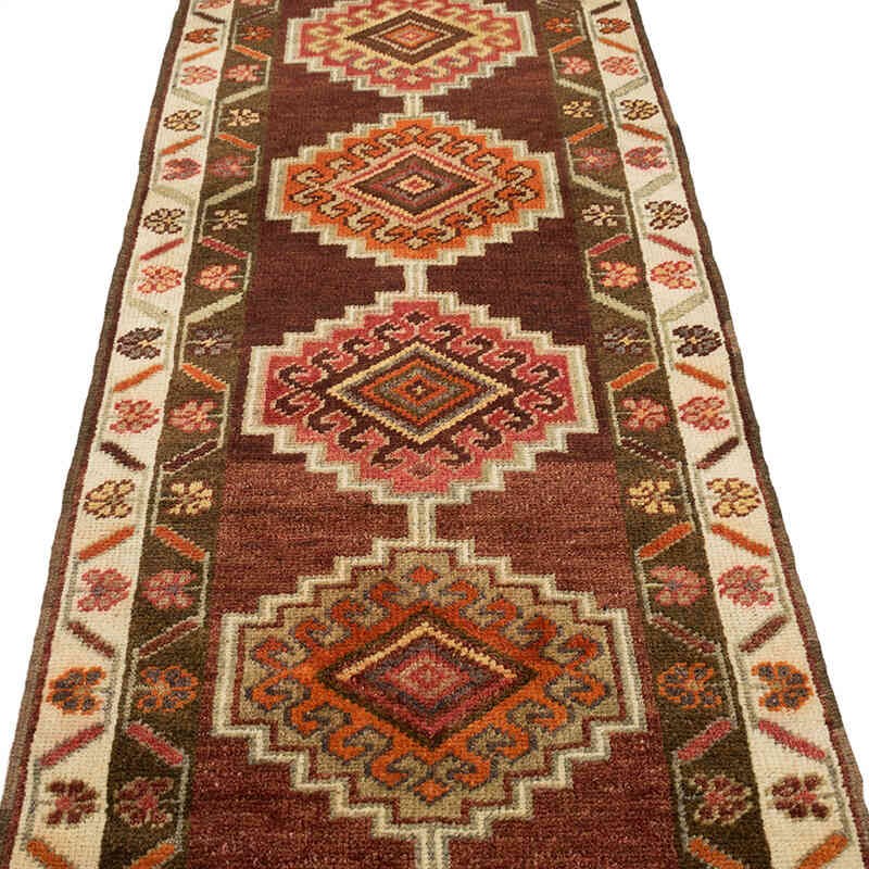Vintage Anadolu Yolluk - 90 cm x 326 cm - K0074196