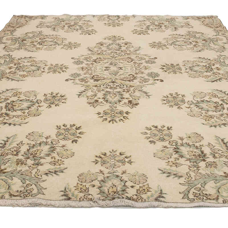 El Dokuma Vintage Hali - 203 cm x 251 cm - K0074197