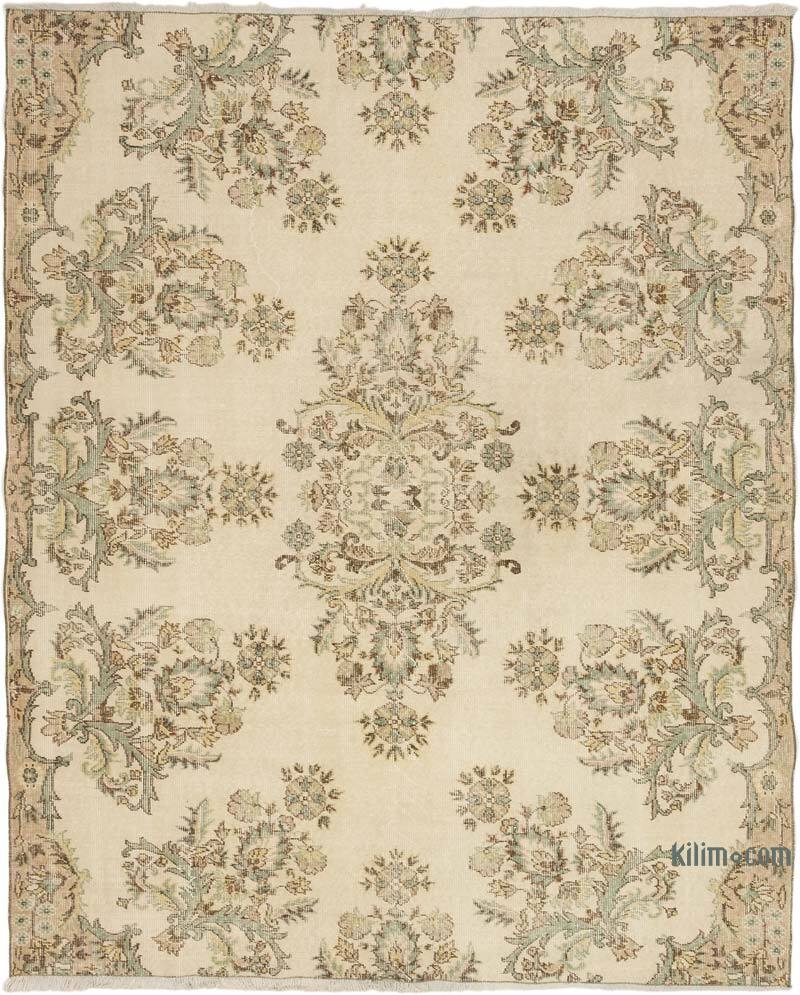 El Dokuma Vintage Hali - 203 cm x 251 cm - K0074197