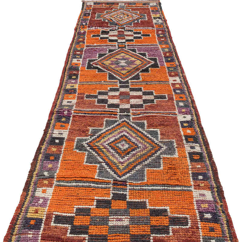 Alfombra Vintage de pasillo - 80 cm x 356 cm - K0074198