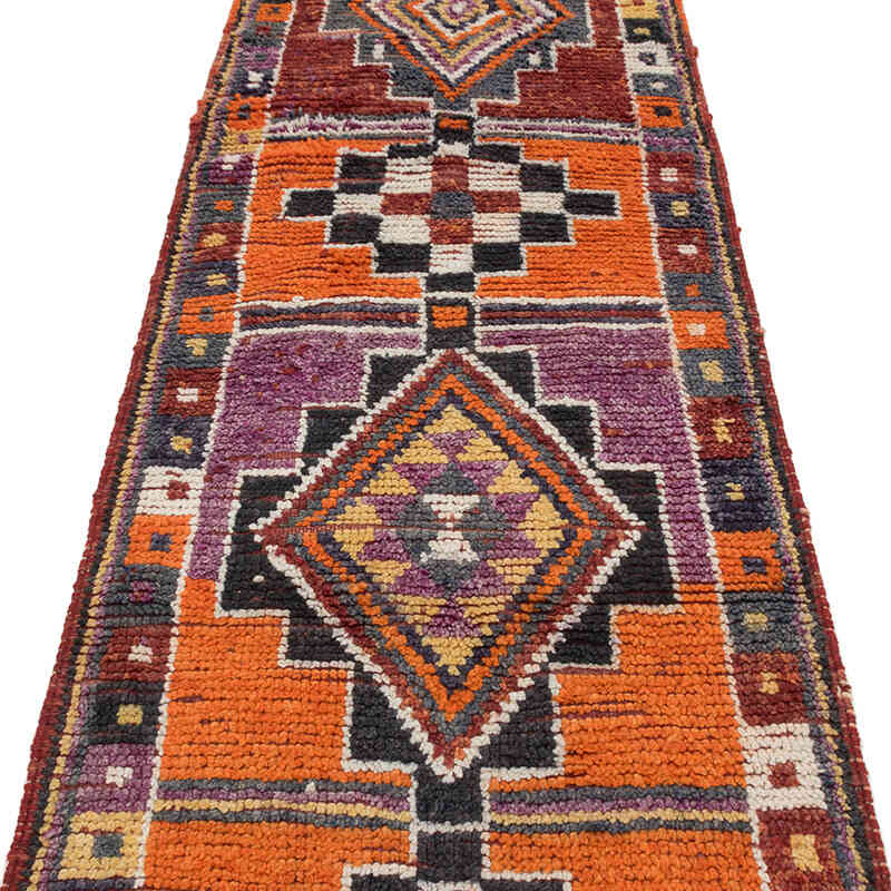 Alfombra Vintage de pasillo - 80 cm x 356 cm - K0074198