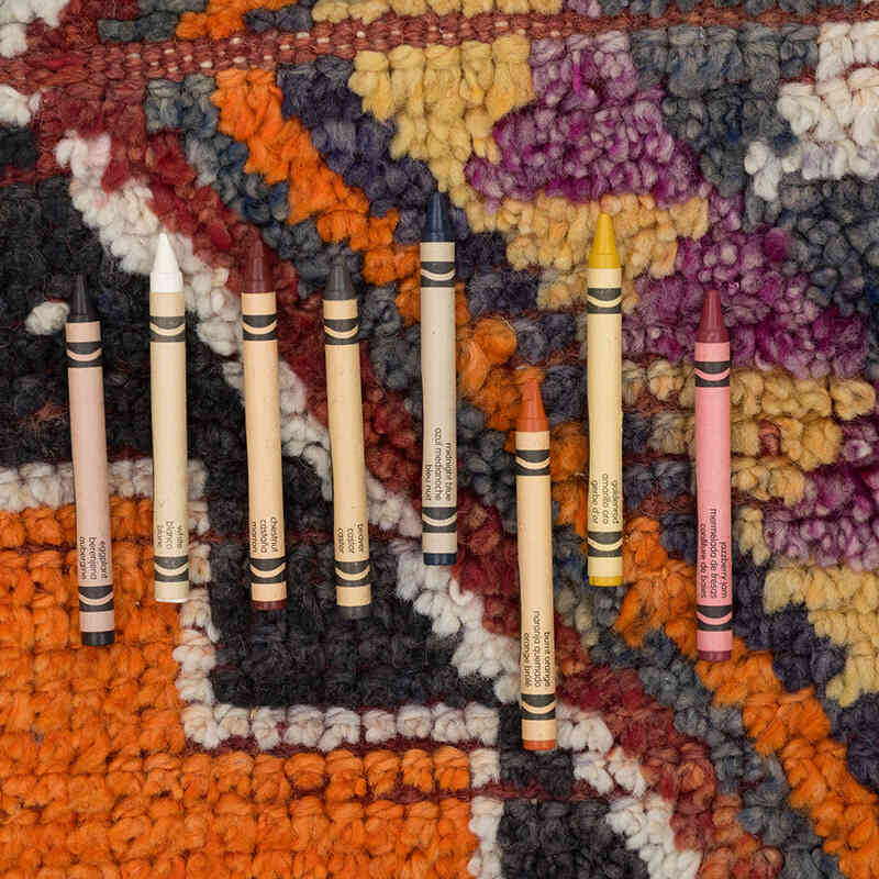 Alfombra Vintage de pasillo - 80 cm x 356 cm - K0074198