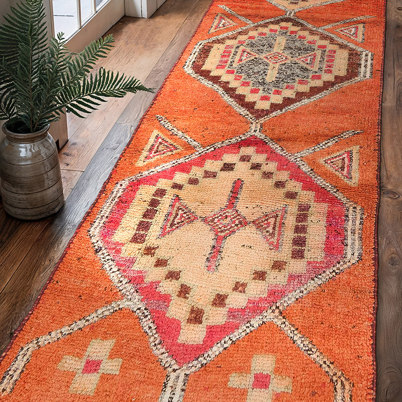 Vintage Anadolu Yolluk - 91 cm x 300 cm - K0074204