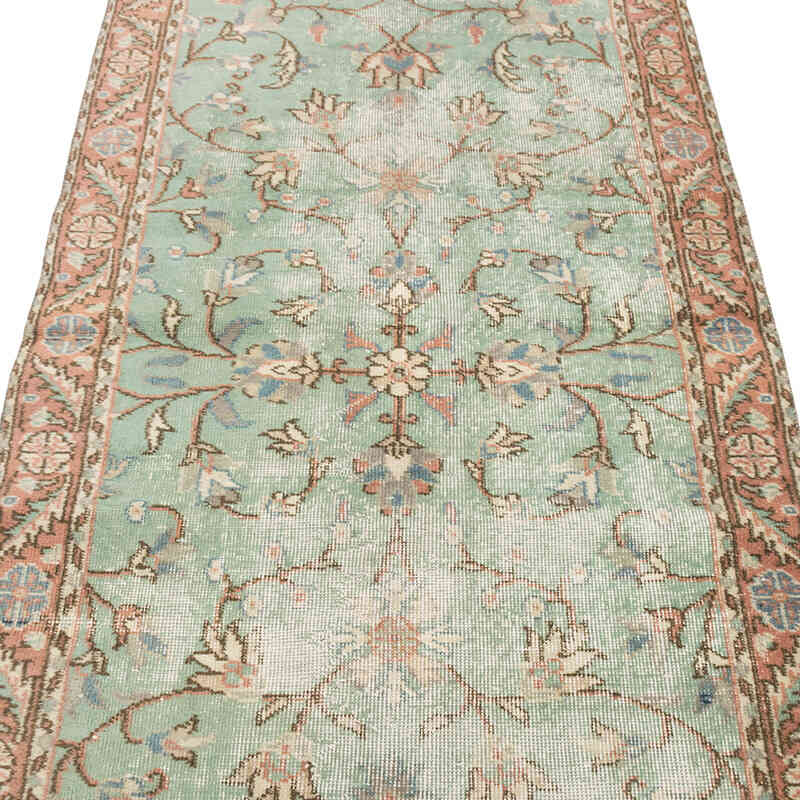 Vintage Turkish Hand-Knotted Rug - 3' 1" x 6'  (37" x 72") - K0074207