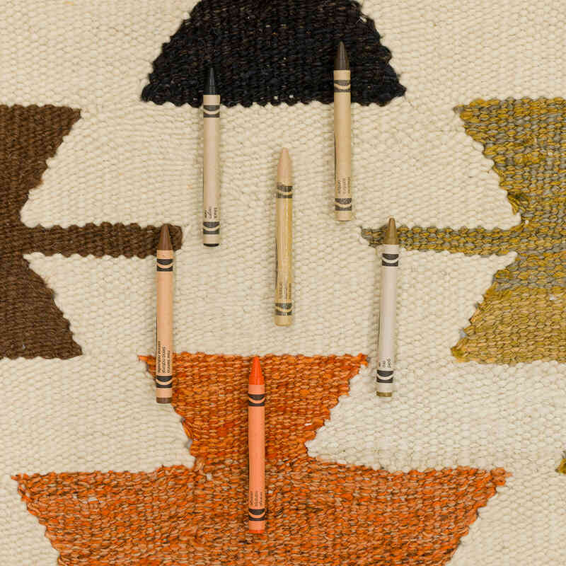 New Turkish Handwoven Kilim Rug - 10' 7" x 13' 8" (127" x 164") - K0074222