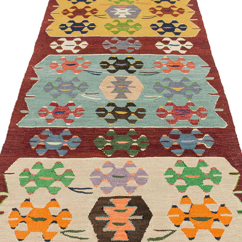 Yeni El Dokuma Kilim Yolluk - 106 cm x 306 cm - K0074229