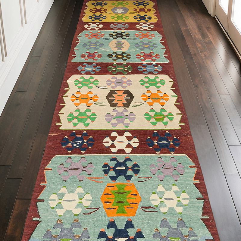 Yeni El Dokuma Kilim Yolluk - 106 cm x 306 cm - K0074229