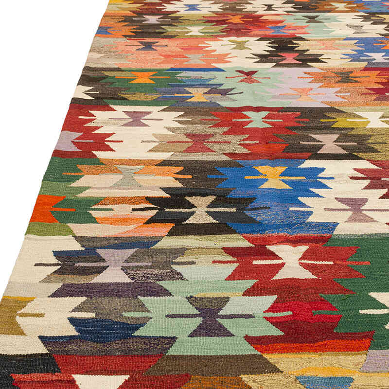 Nueva Alfombra Turca Kilim - 400 cm x 457 cm - K0074231