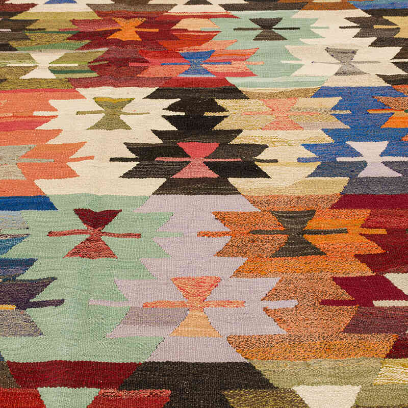 Nueva Alfombra Turca Kilim - 400 cm x 457 cm - K0074231