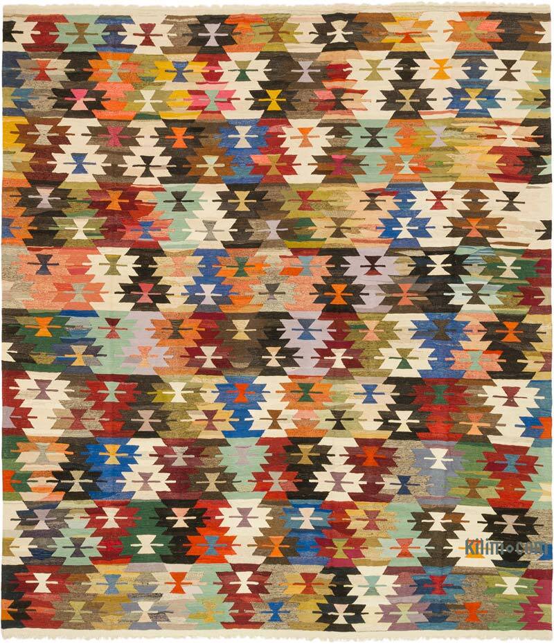 Nueva Alfombra Turca Kilim - 400 cm x 457 cm - K0074231
