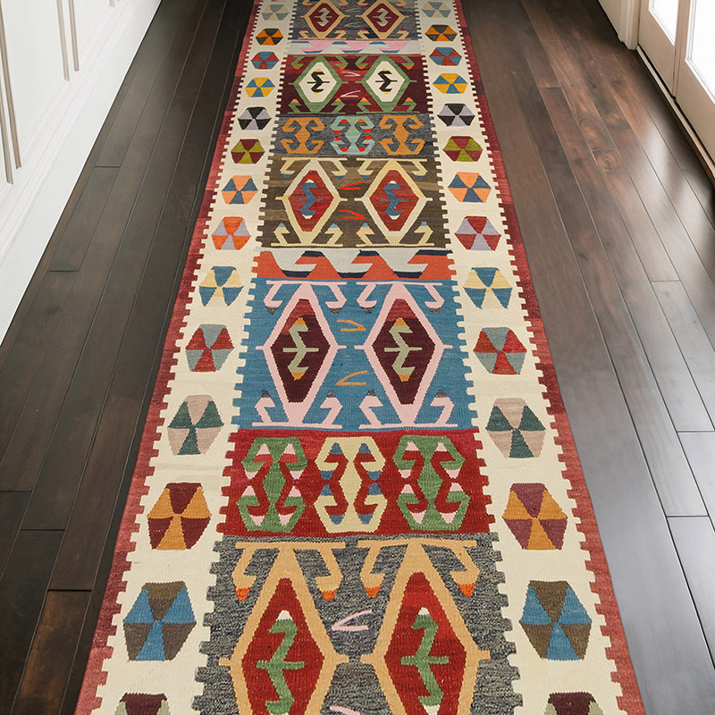 Yeni El Dokuma Kilim Yolluk - 106 cm x 317 cm - K0074236