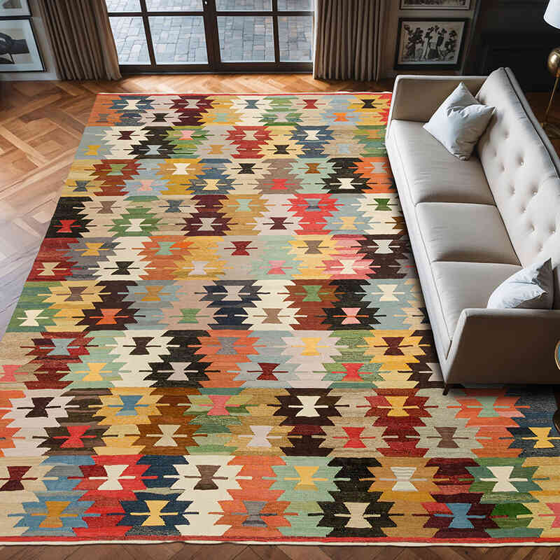 Yeni Kök Boya El Dokuma Kilim - 283 cm x 375 cm - K0074238